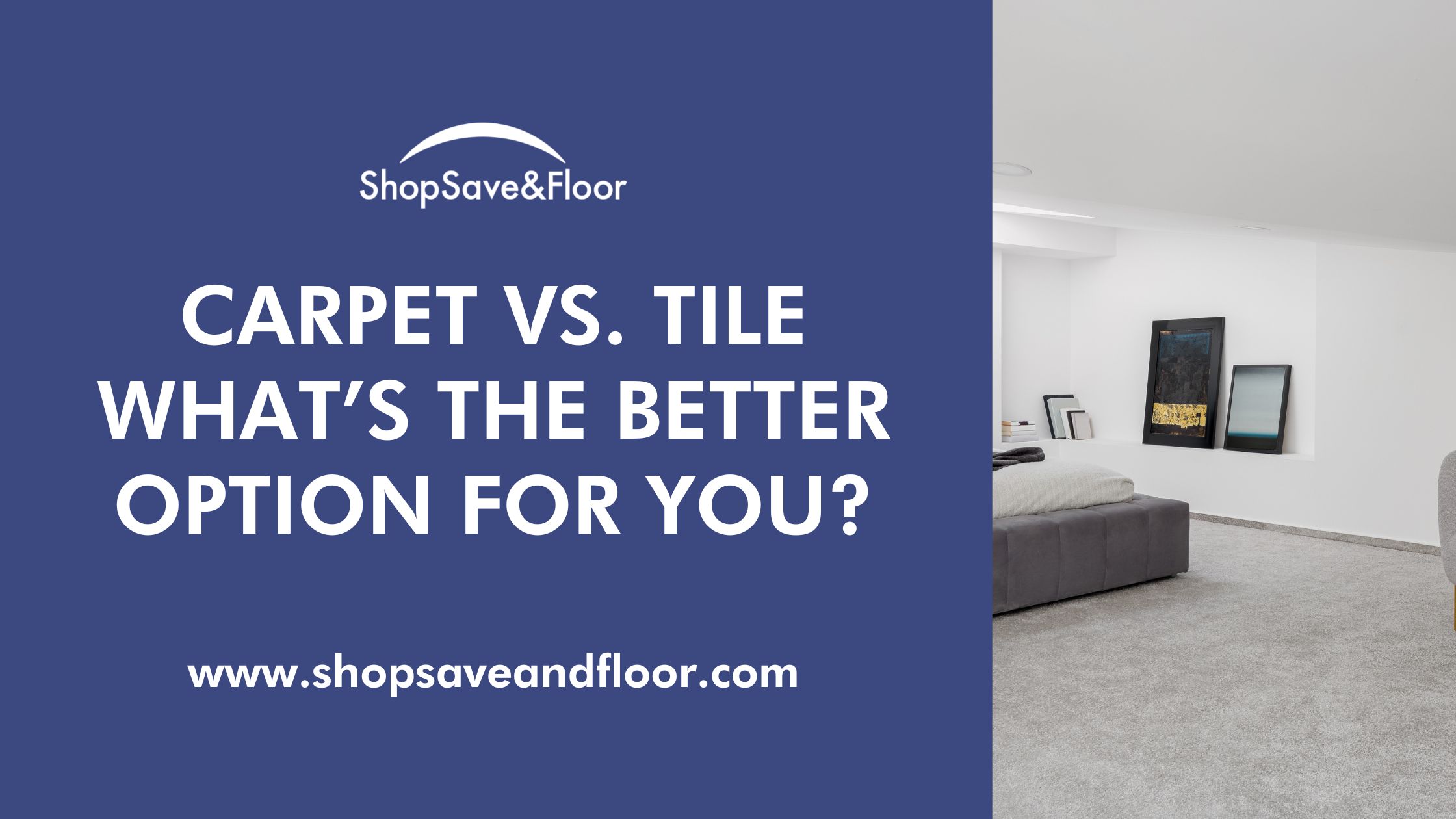 Carpet vs. Tile What’s The Better Option For You